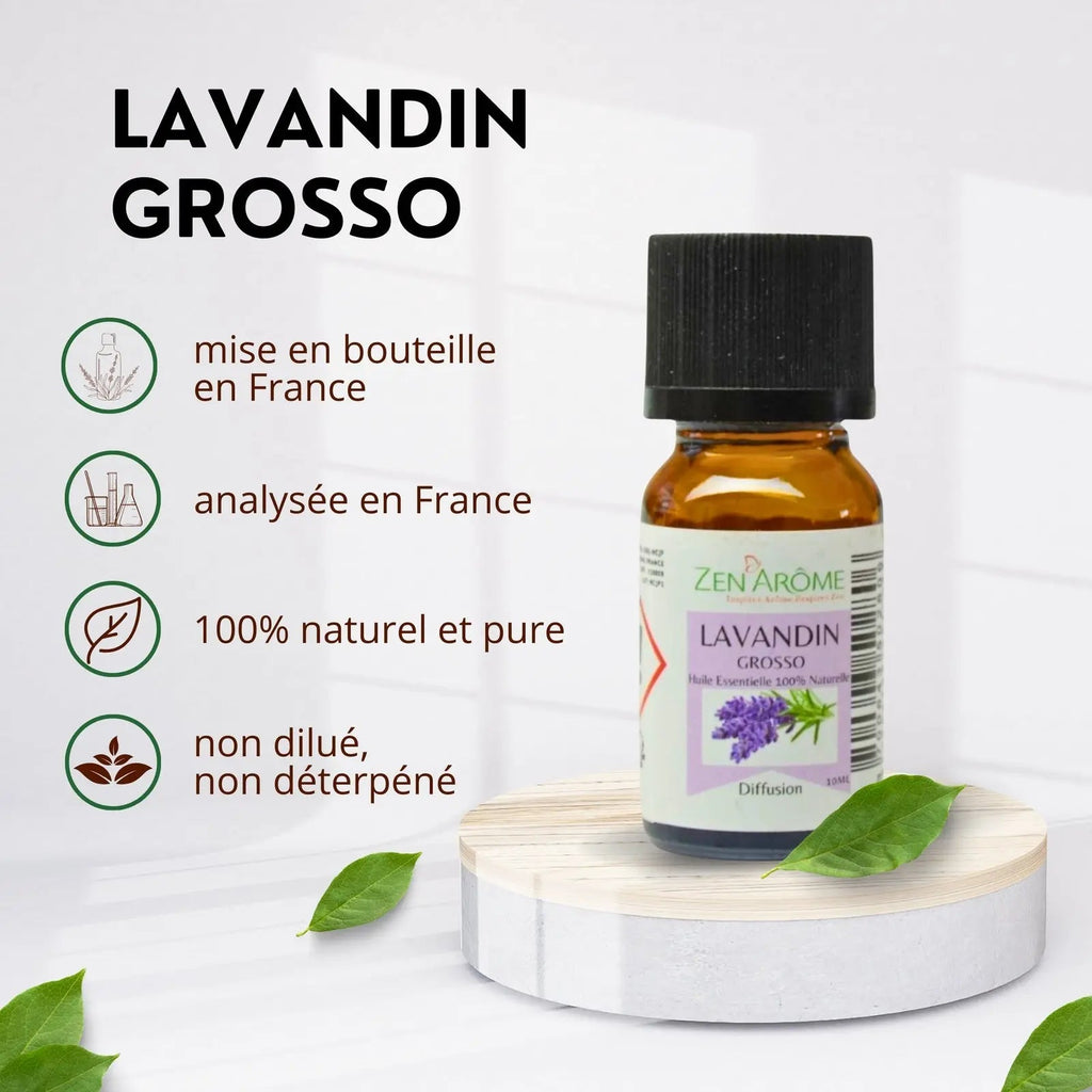 Huiles Essentielles - Lavandin Grosso - 10 ml - CocoBen's