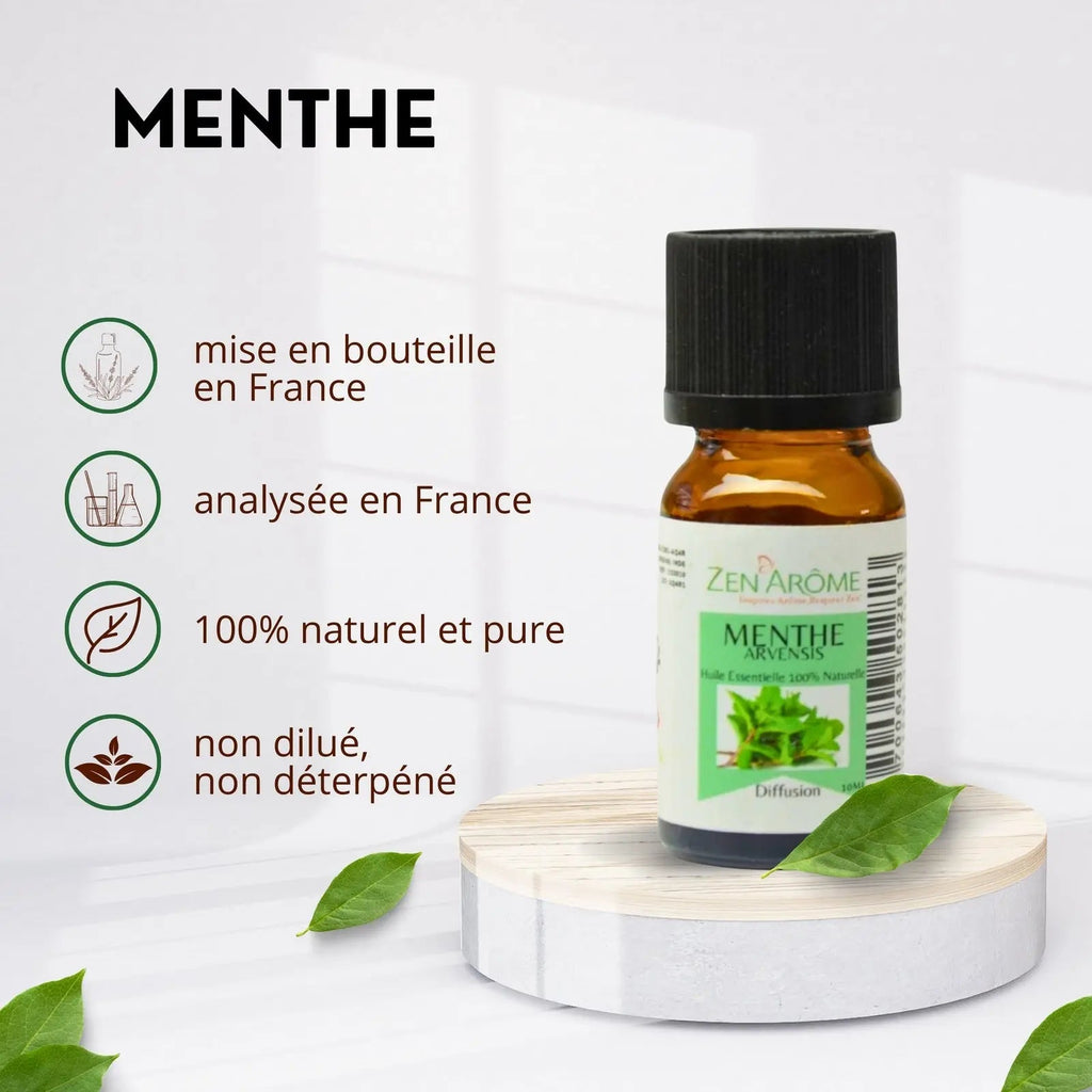 Huiles Essentielles - Menthe Arvensis - 10 ml - CocoBen's