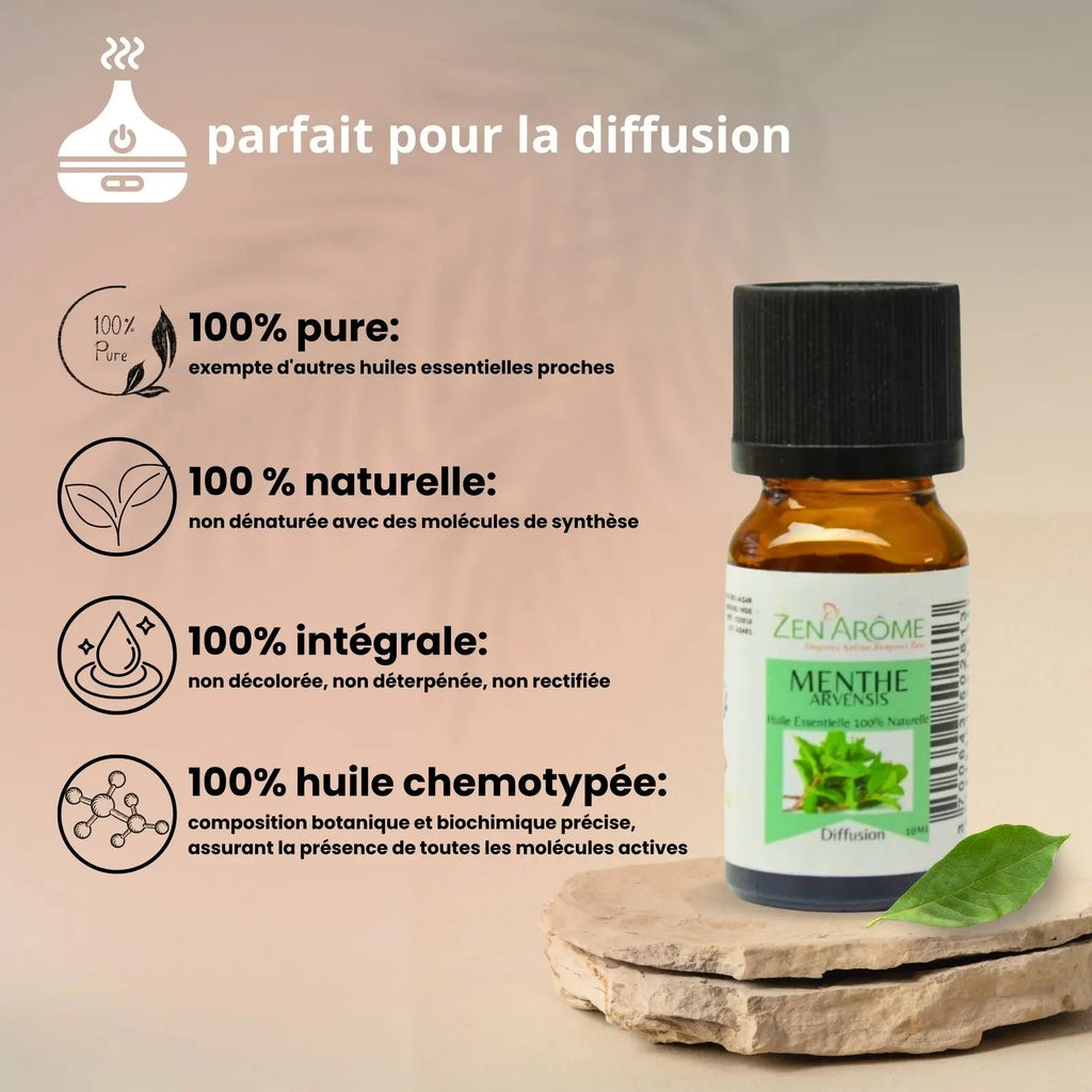 Huiles Essentielles - Menthe Arvensis - 10 ml - CocoBen's