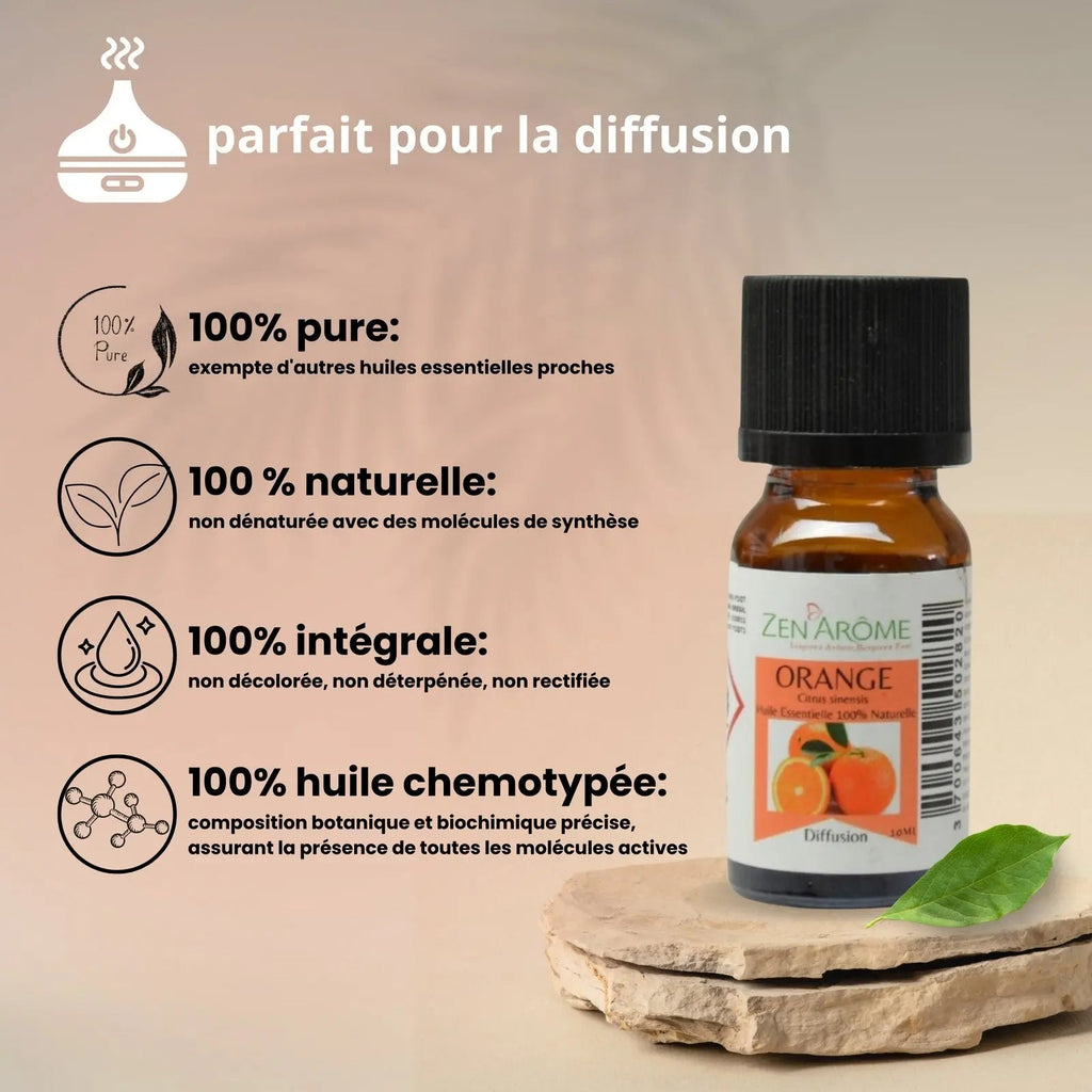Huiles Essentielles - Orange Douce - 10 ml - CocoBen's
