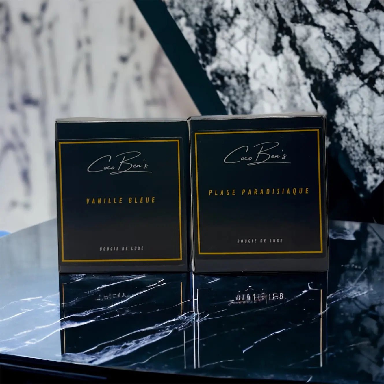 Lot de 2 Bougies de Luxe - CocoBen's