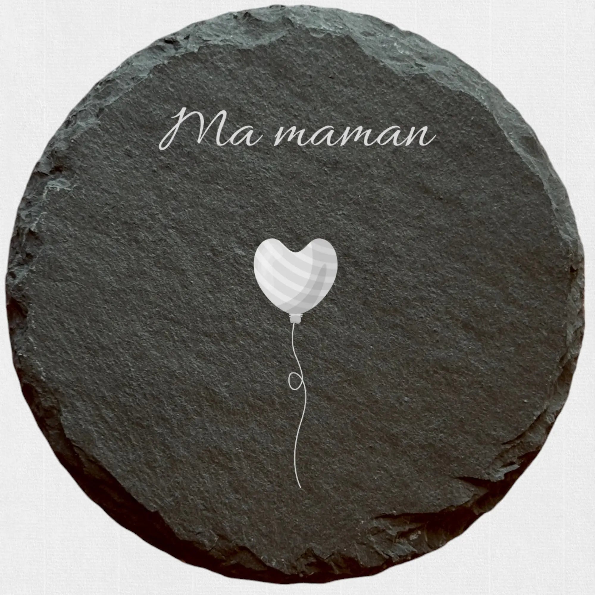 Ma Maman - Ardoise ronde personnalisée - CocoBen's