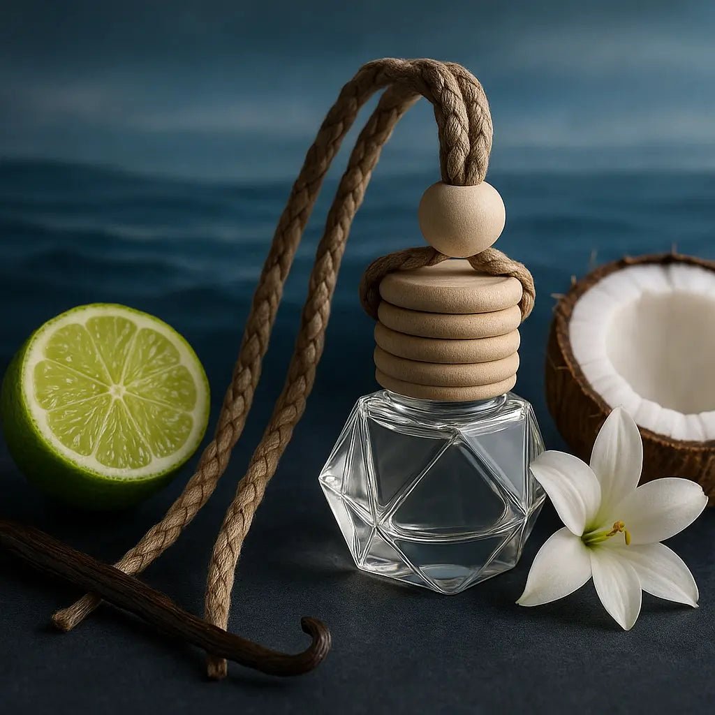 Petit Diffuseur de parfum de Luxe - Plage paradisiaque - 10ml - CocoBen's