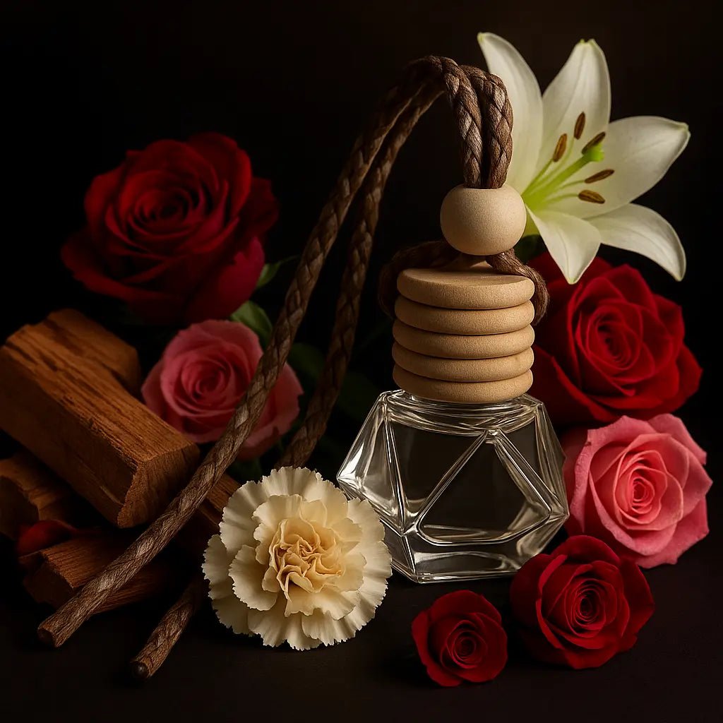 Petit Diffuseur de parfum de Luxe - Rose envoûtante - 10ml - CocoBen's