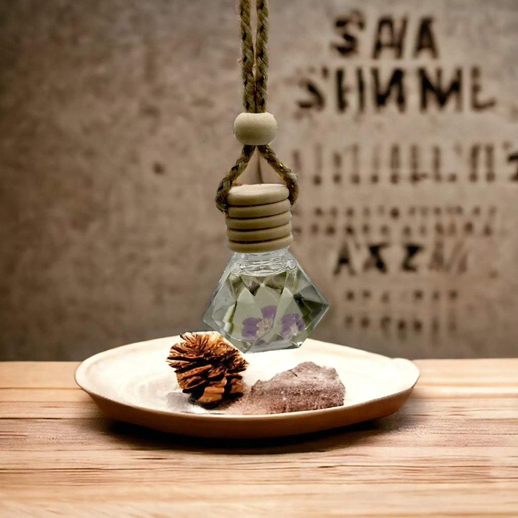 Petit diffuseur de voiture - Lithothérapie - Améthyste - CocoBen's