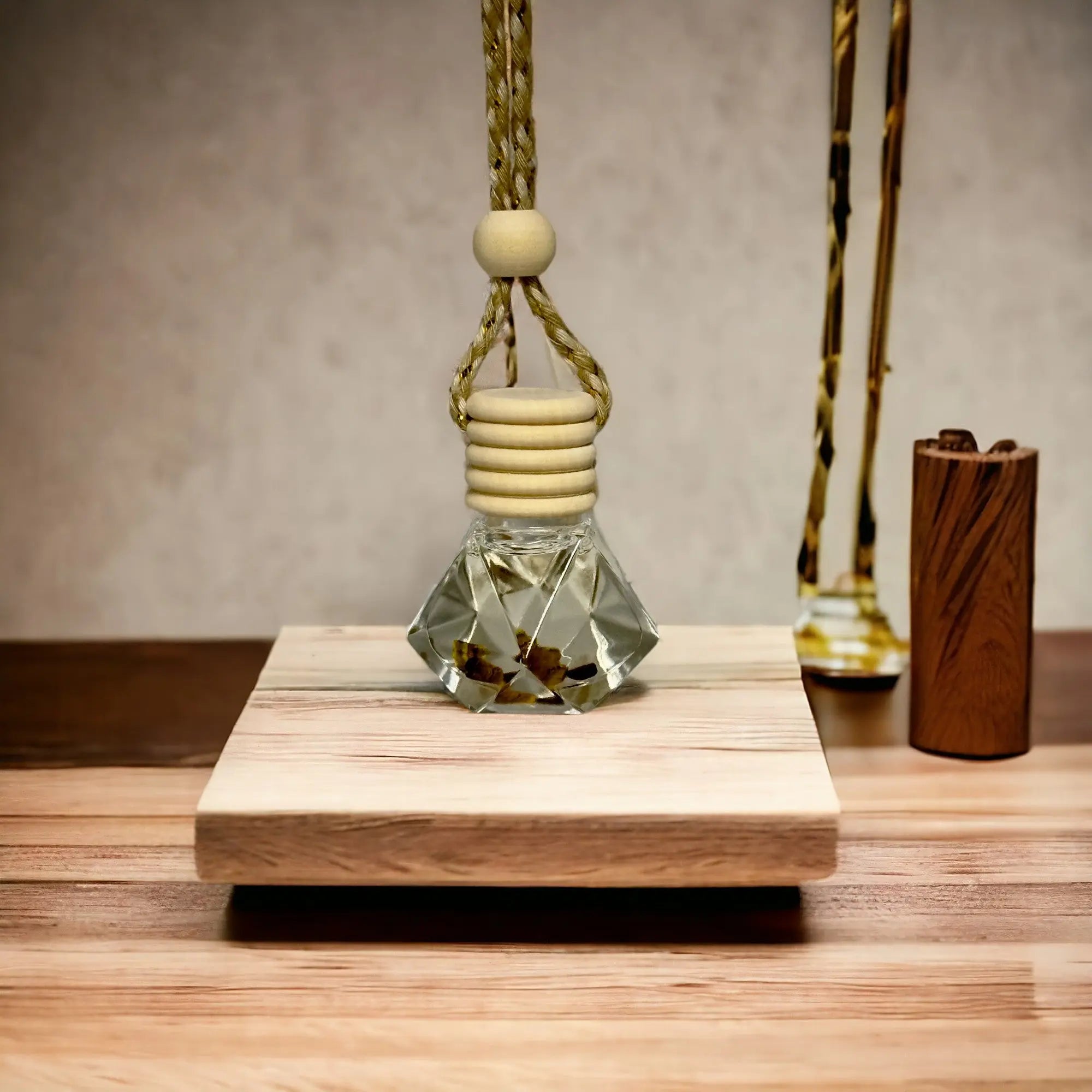 Petit diffuseur de voiture - Lithothérapie - Œil de Tigre - CocoBen's