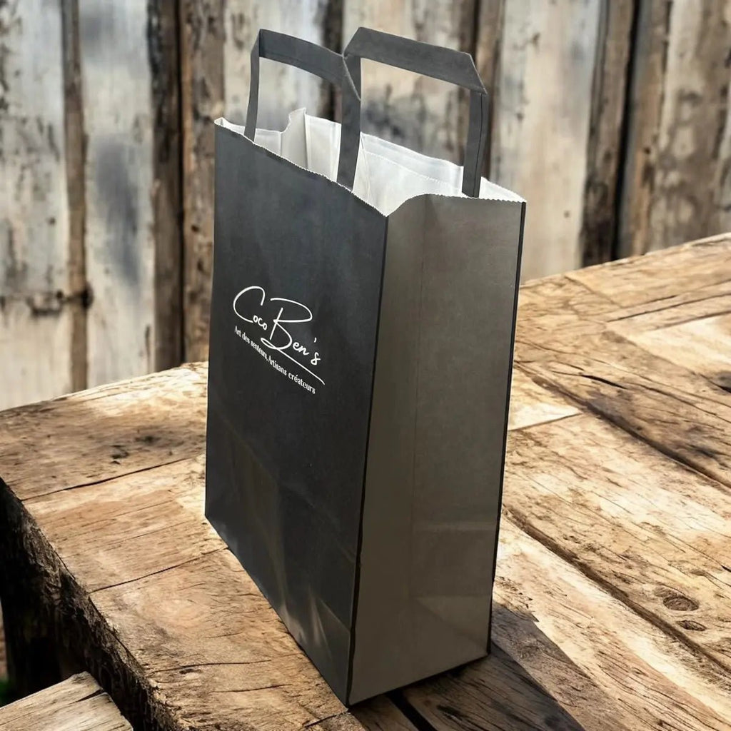 Sac kraft noir - CocoBen's - CocoBen's