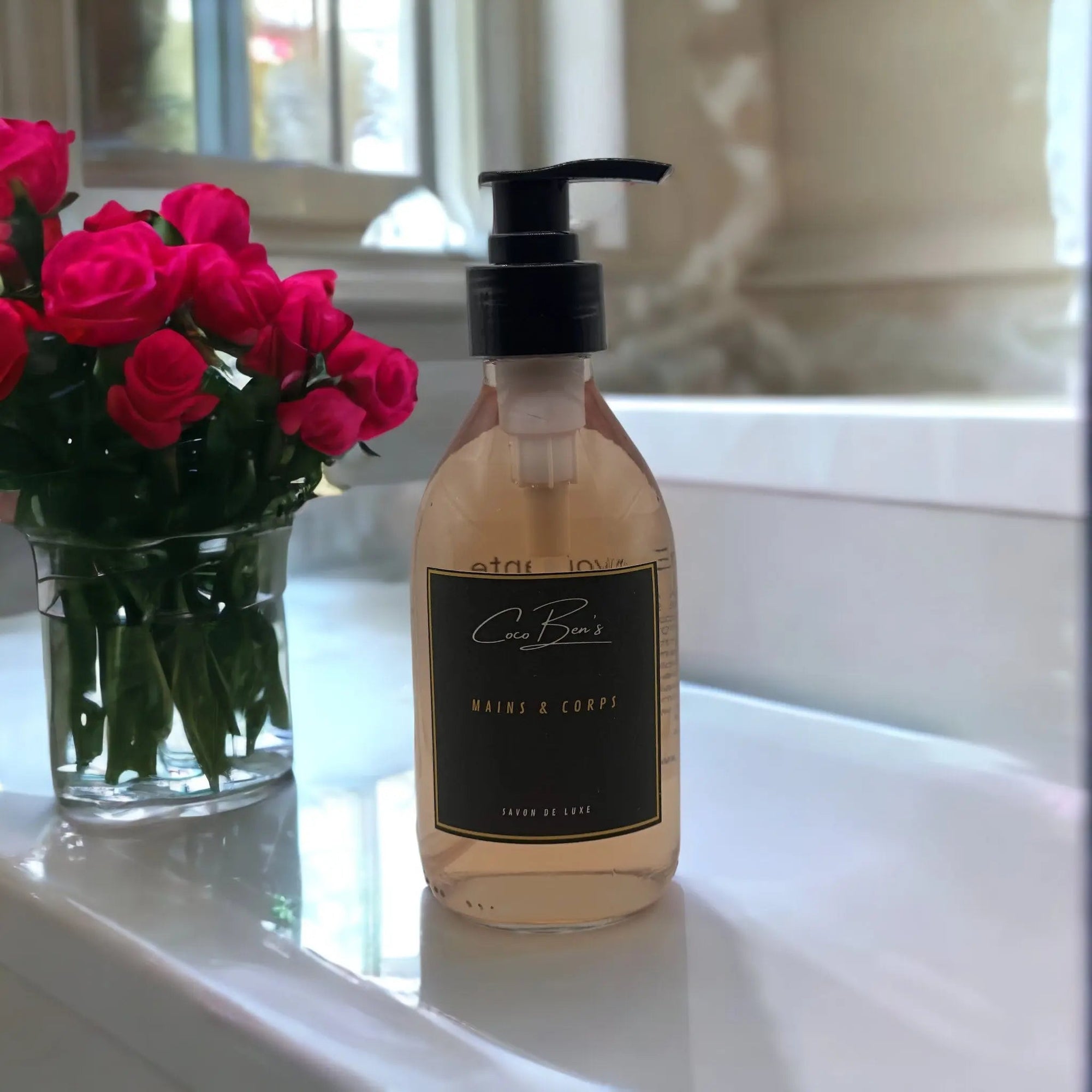 Savon de Luxe - Rose envoûtante - 250ml - CocoBen's