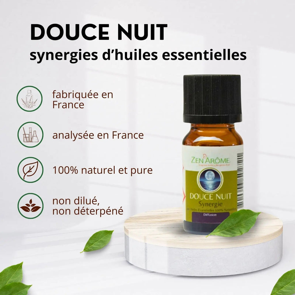 Synergie d'huiles essentielles - Douce Nuit - 10 ml - CocoBen's