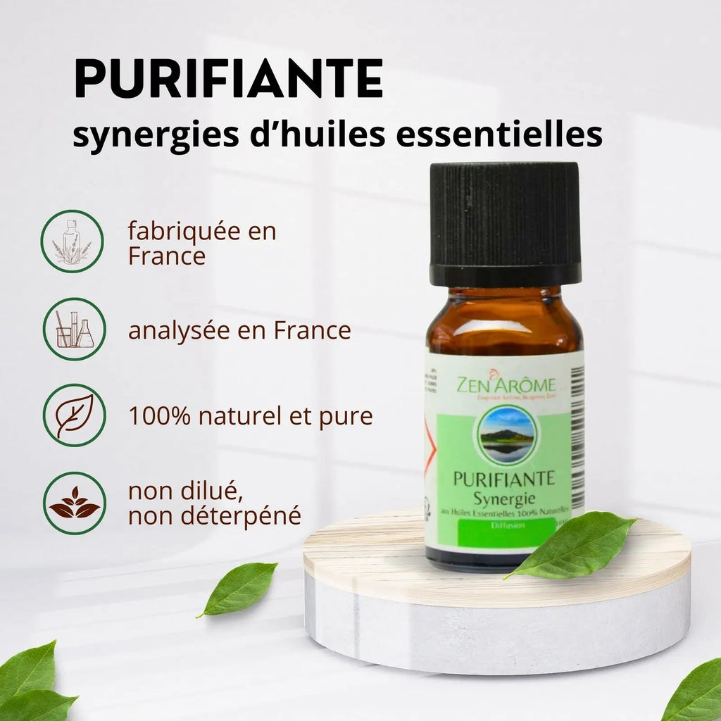 Synergie d'huiles essentielles - Purifiante - 10 ml - CocoBen's