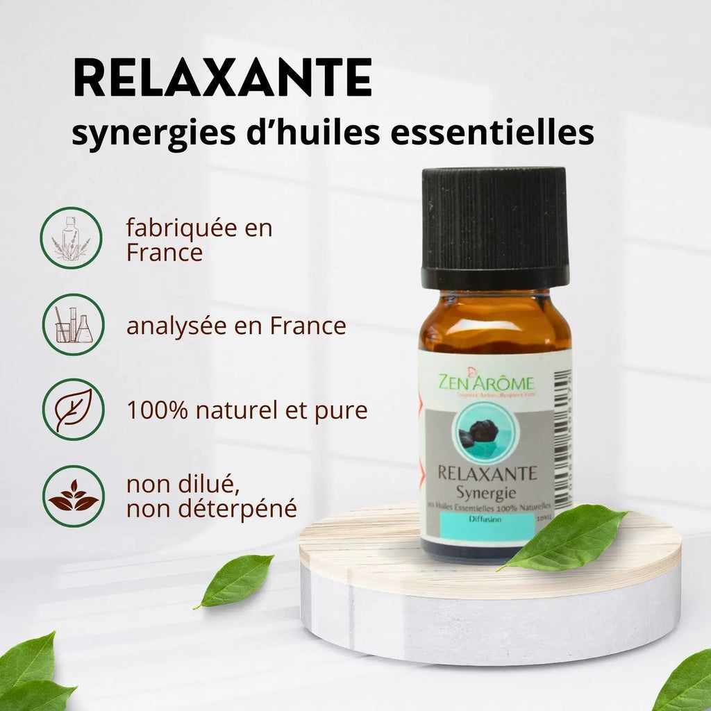 Synergie d'huiles essentielles - Relaxante - 10 ml - CocoBen's