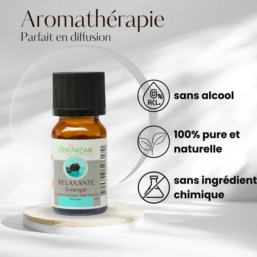 Synergie d'huiles essentielles - Relaxante - 10 ml - CocoBen's