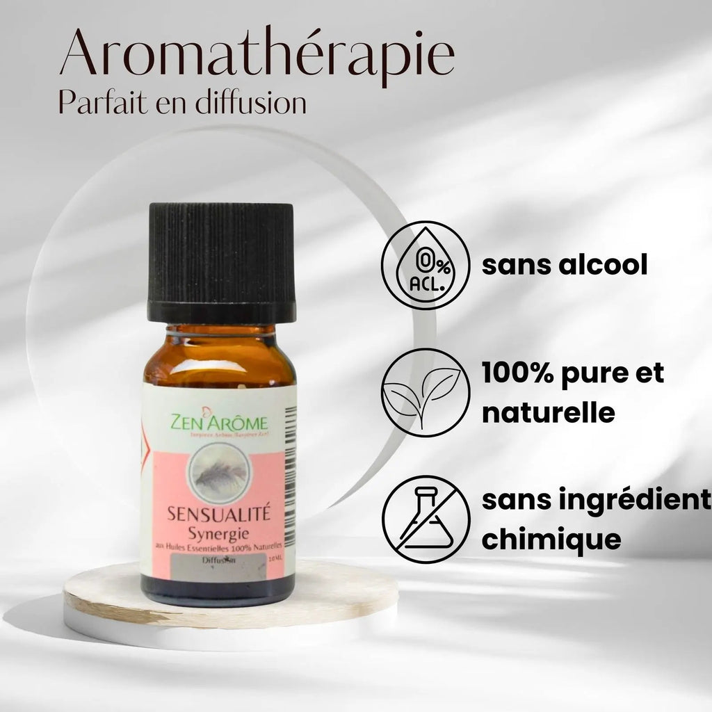 Synergie d'huiles essentielles - Sensualité - 10 ml - CocoBen's